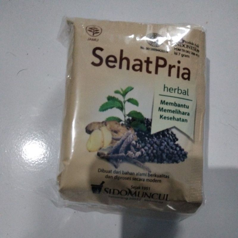 

sehat pria isi 10 saset