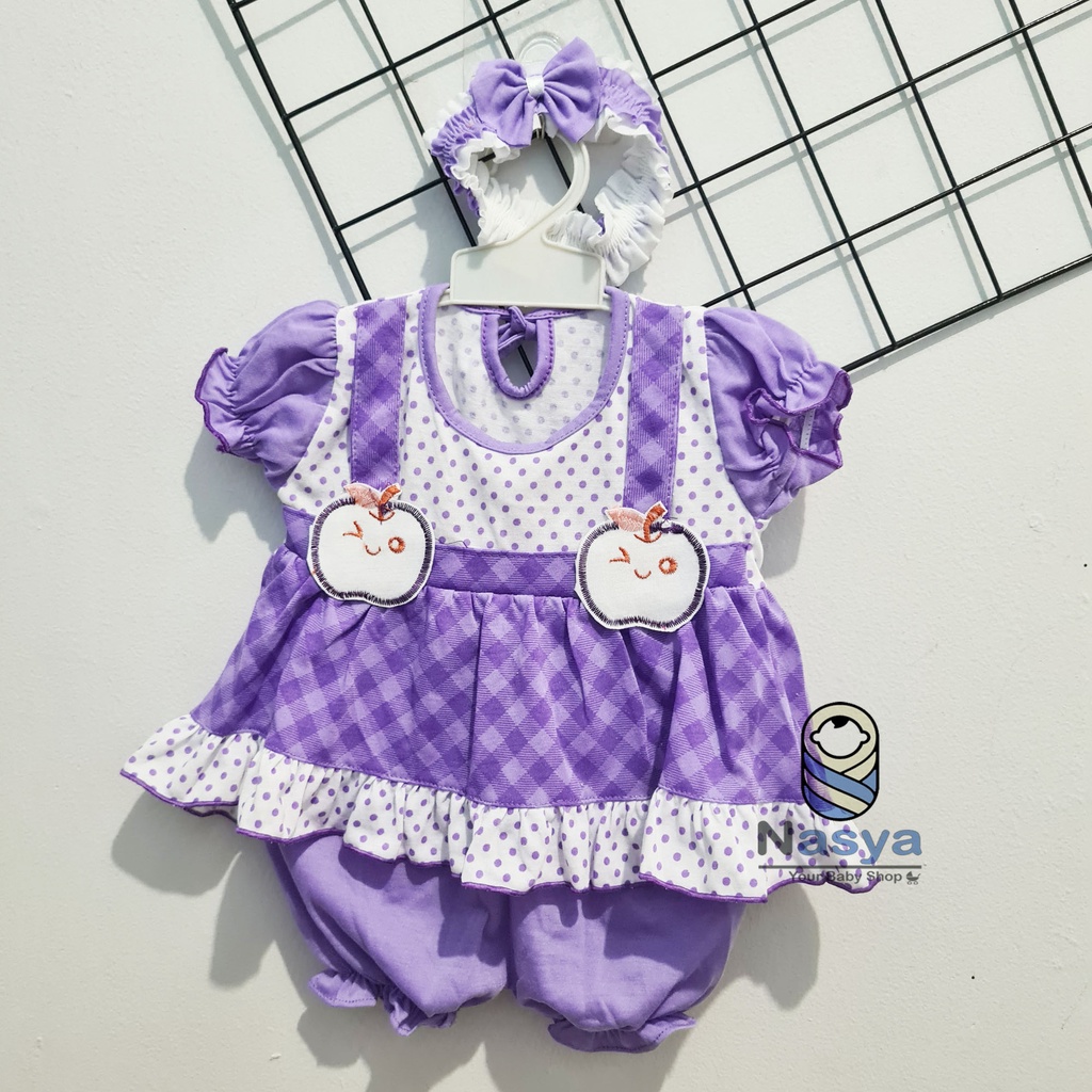 [A-009] NEW !! Setelan Baju Bayi 0-6 Bulan (GRATIS Bandana) / Baju Anak Bayi Perempuan motif animal