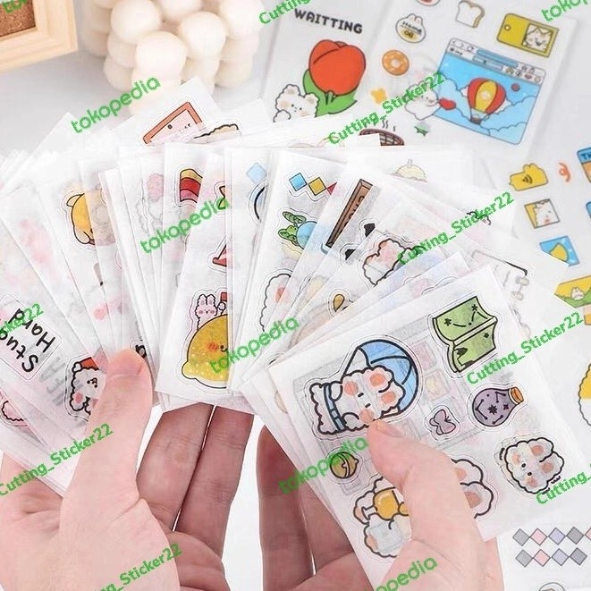 

[Bisa COD] STIKER TUMBLR AESTHETIC SET/ Stiker Pack Aesthetic /Stiker