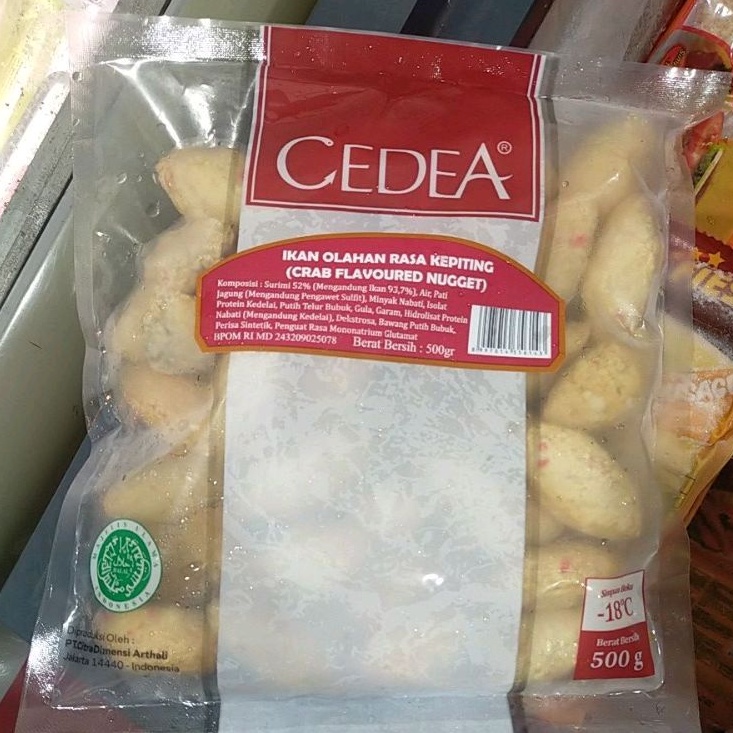 

Cedea Nugget Kepiting 500gr