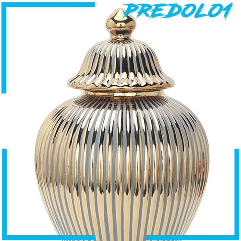 [Predolo1] Keramik Ginger Jar Dekstop Hias Porcelain Jar Ornamen Vas Keramik