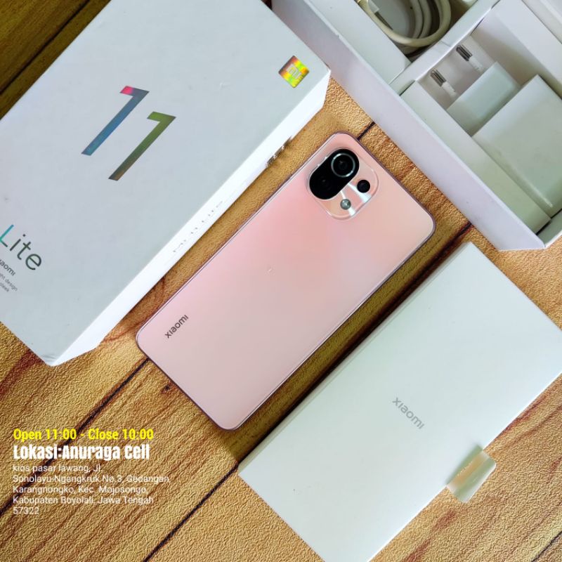 Xiaomi Mi 11 Lite 8/128~6/128~6/64 Fullset garansi Resmi Xiaomi Indonesia