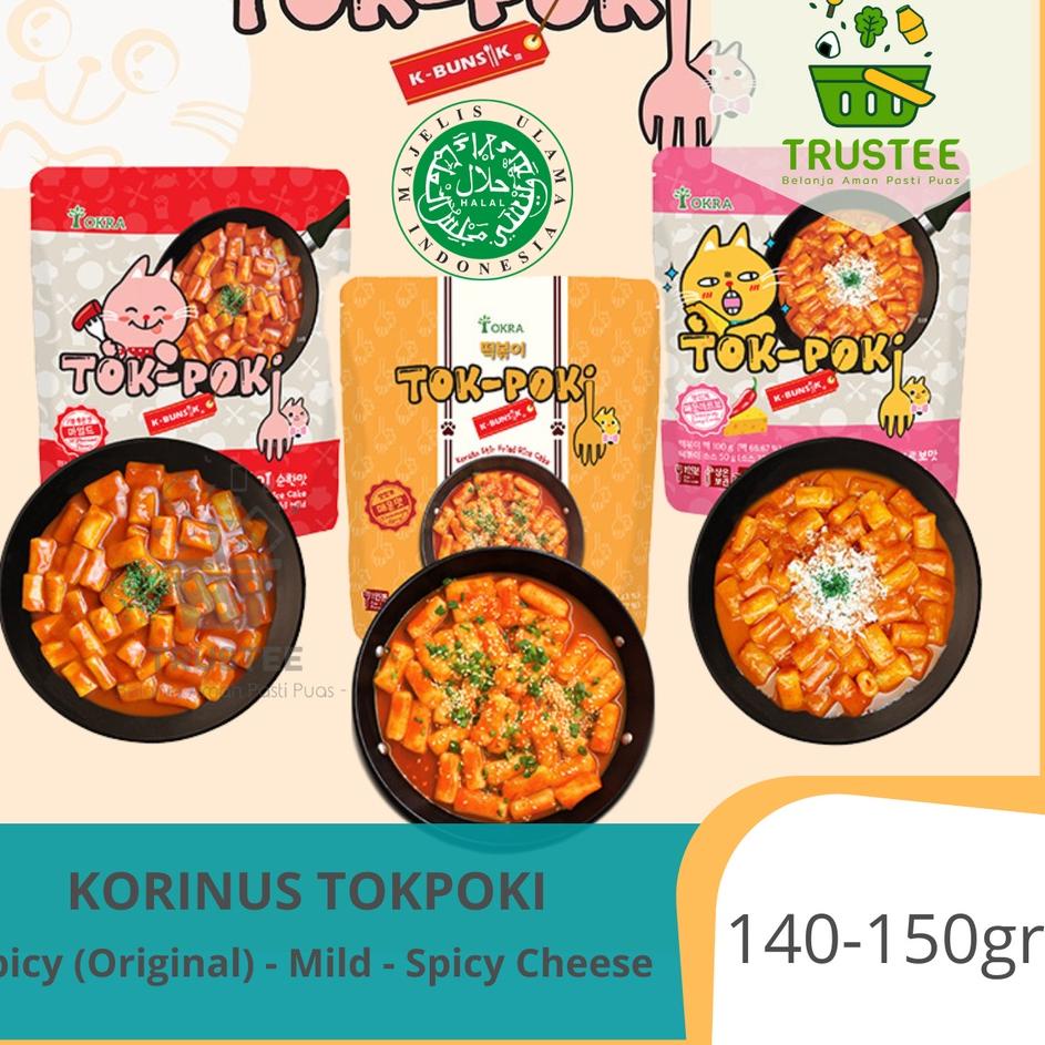 

【murah】 K-Bunsik Tokpoki / Tteokbokki Tok-poki Toppoki Korinus kue beras korean rice cake Instan Halal MUI