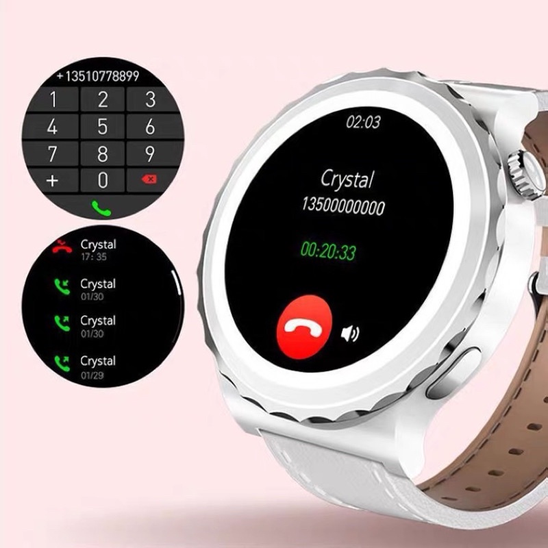 Smartwatch ORIGINAL Waterproof berenang Waterproof IP68 NFC D3 Pro jam tangan pintar wanita telefon android ios stainless