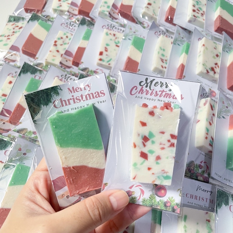 GIFT NATAL - sabun natural/ souvenir natal / sabun cuci tangan / Christmas hampers/soap/sabun natura