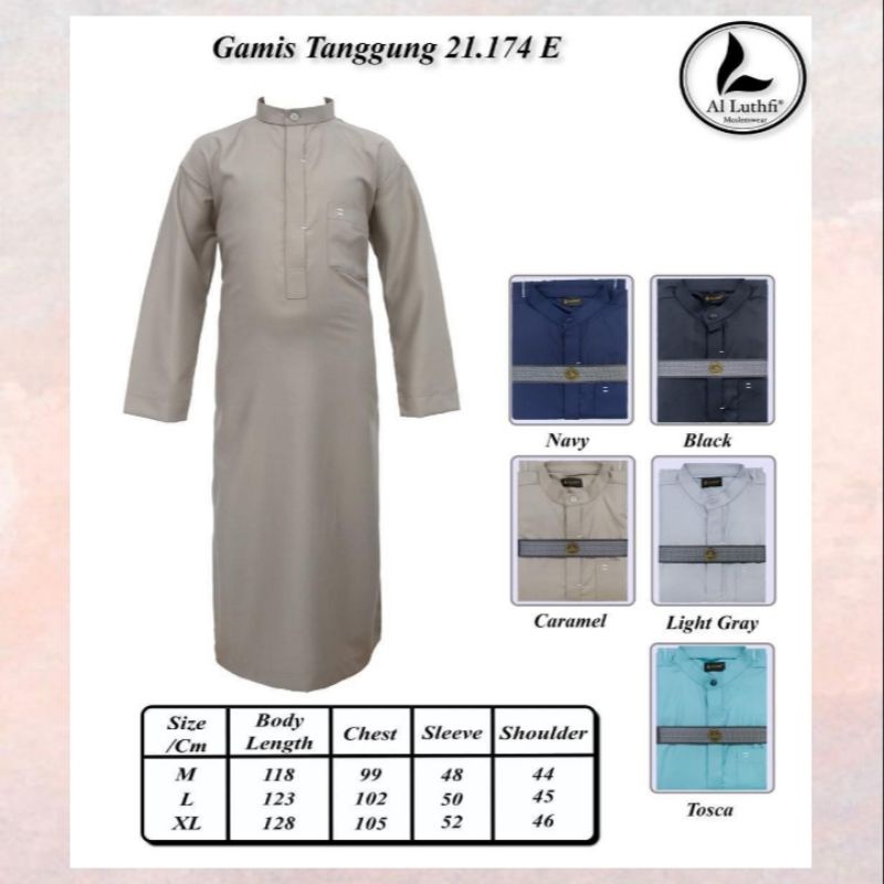 JUBAH KATUN REMAJA AL LUTHFI WARNA