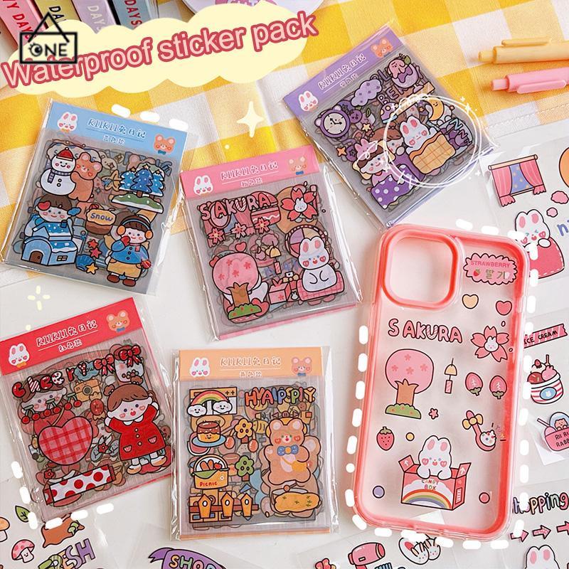 COD❤️20pcs Stiker Kartun Lucu Untuk Dekorasi Notebook DIY Sticker Stationady-A.one