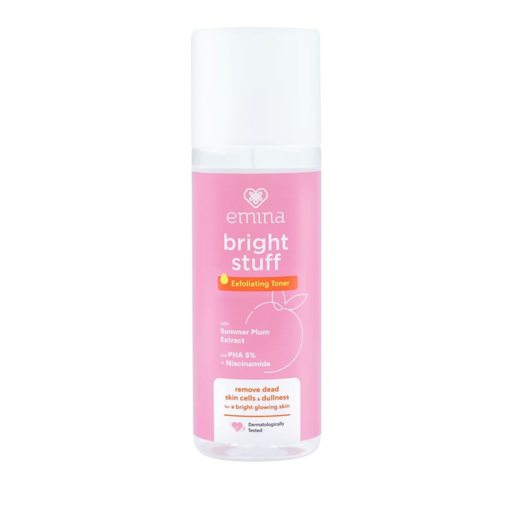 Emina Bright Stuff Exfoliating Toner 100ml