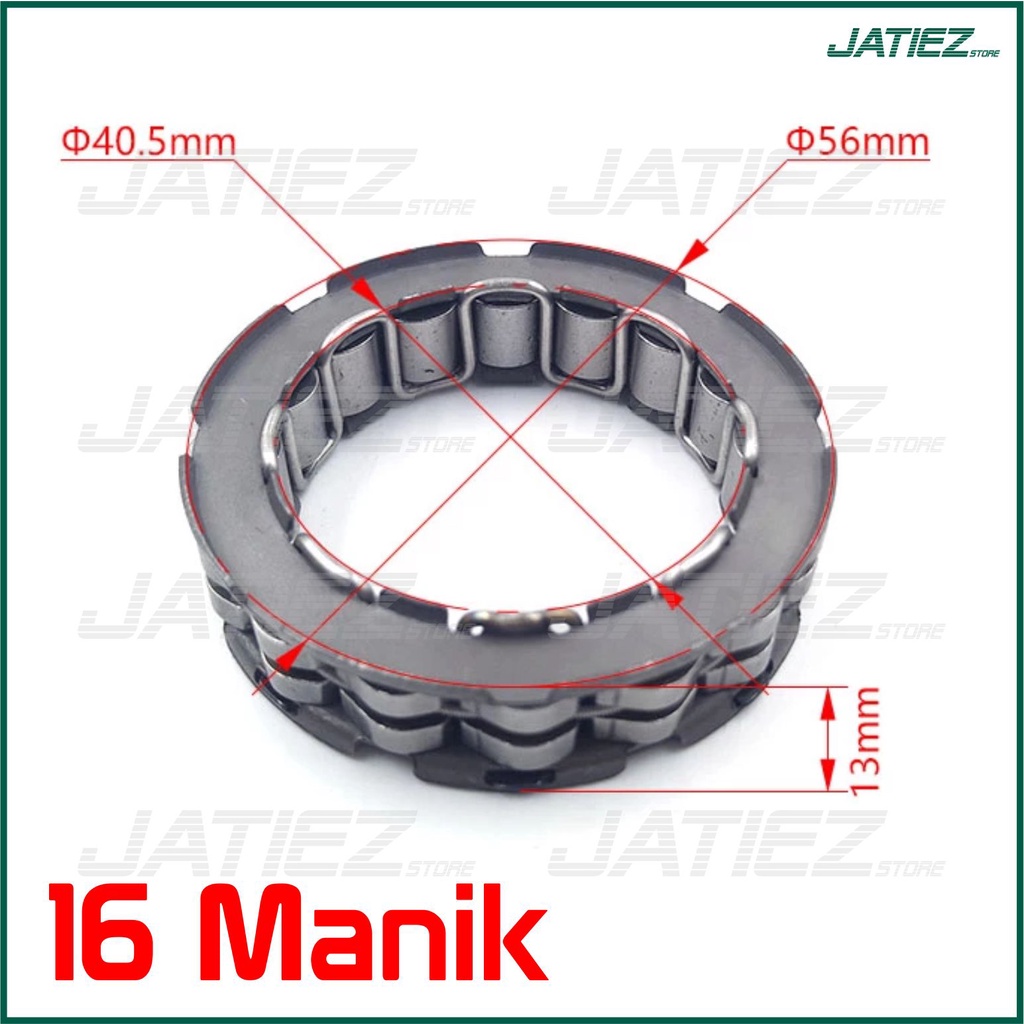 Starter Motor One Way Clutch Overrunning Bearing Freewheel untuk KTM HUSQVARNA SXF XCF XCFW EXCF FC FE