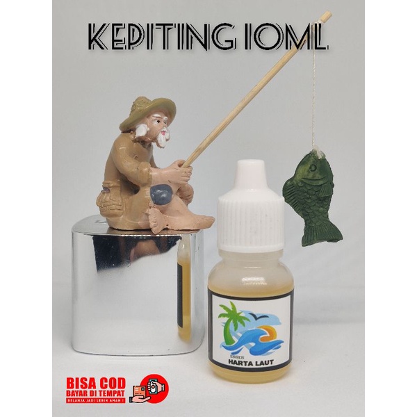 ESSEN KEPITING 10ml (Harta Laut) ESSEN GACOR / ESEN JITU / ESSEN GALAK / ESSEN JUARA / ESSEN IKAN MA