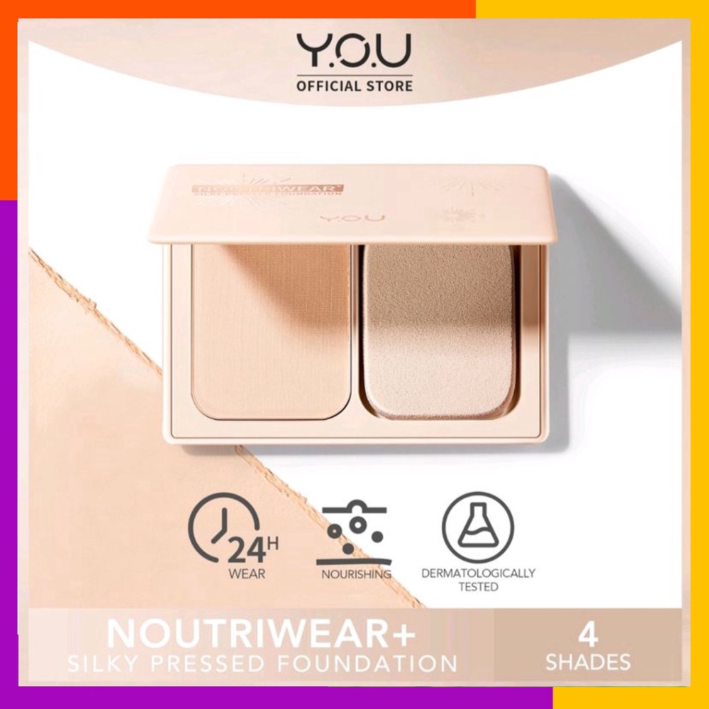 YOU NOUTRIWEAR SILKY PRESSED FOUNDATION TWC