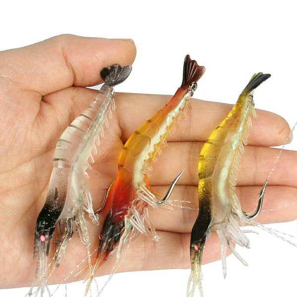 Fishing Soft lure umpan pancing udang besar mancing ikan