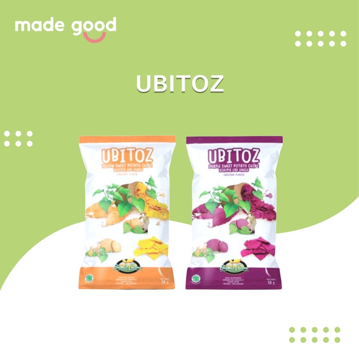 

Ubitoz Sweet Potato Crackers 50 Gr