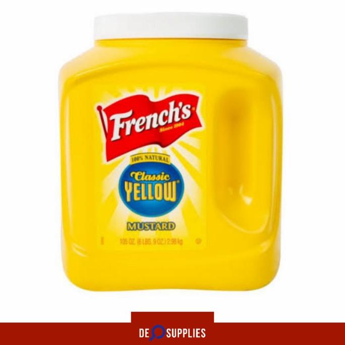 

French's Classic Yellow Mustard 2.98kg - French Saus USA 105oz