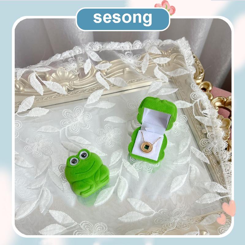 Cincin Kartun Kotak Lembut Fashion Korea Berkelompok Kreatif  Lucu Perhiasan Hadiah SS