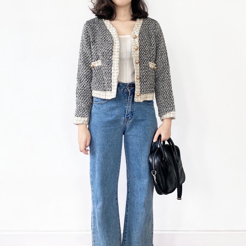 Her Goods Store AB538 Korean Blazer/Outer/Outerwear/Cardigan/Kardigan