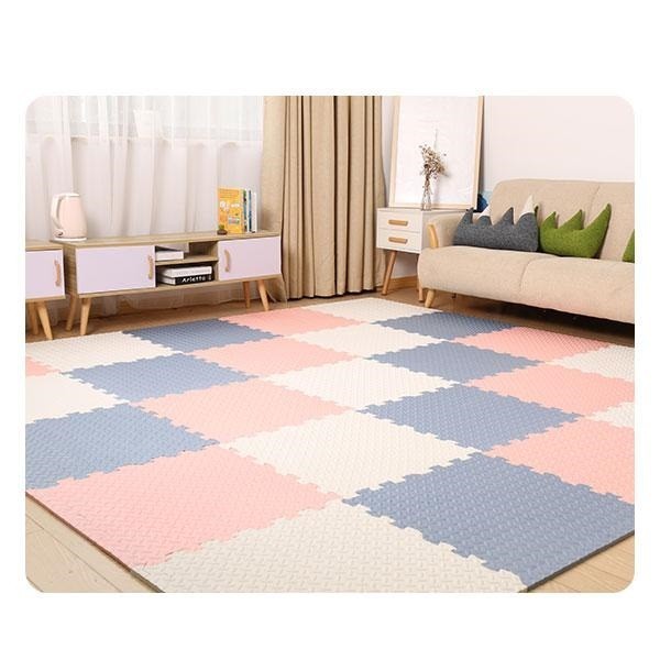 9pcs Matras Puzzle Lantai Evafoam Tebal Karpet Anak Playmat- MAT SMP20