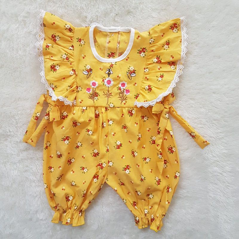 Baju Bayi Tiara Jumpsuit set