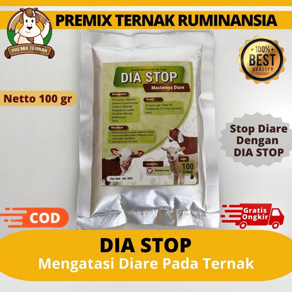 gambar obat mencret kambing