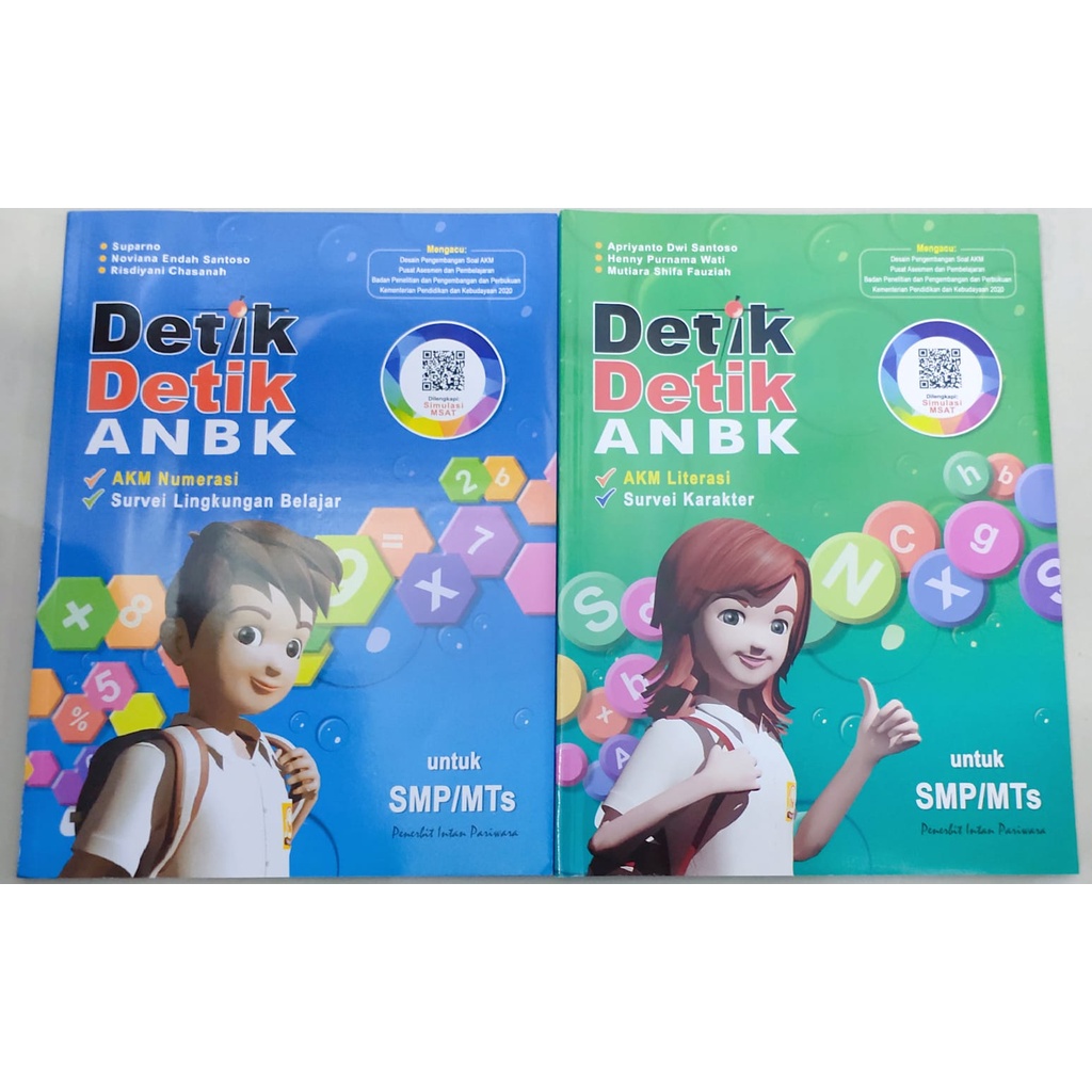 Jual Buku Detik Detik ANBK AKM Literasi AKM Numerasi Survei 
