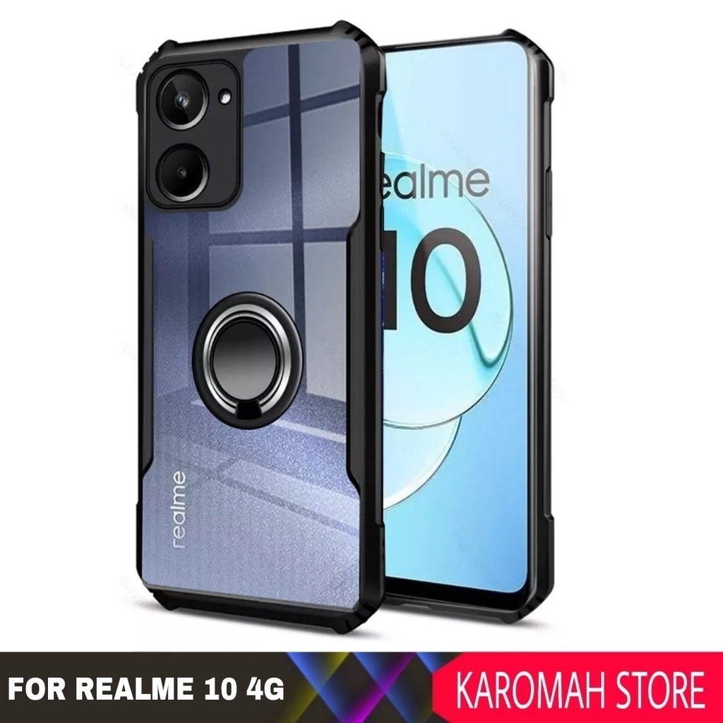 Case REALME 10 4G 2022 shockproof super excellent RINGK - REALME 10 4G