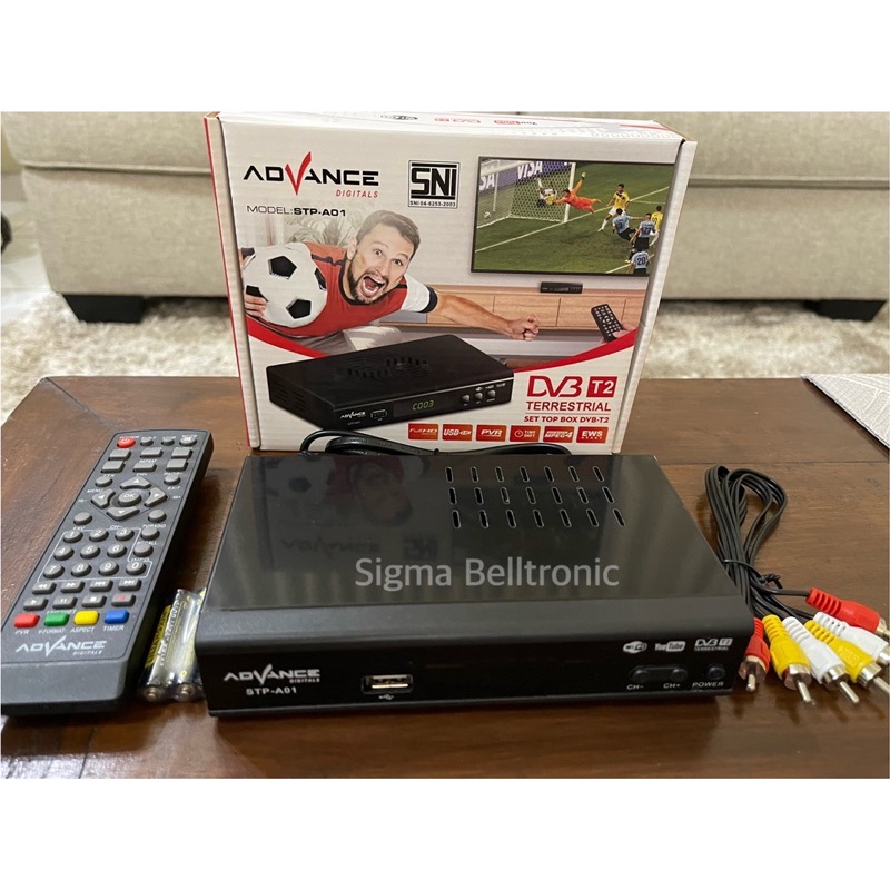 Jual STB Advance Set Top Box TV Digital DVB-T2 Full HD USB WIFI Youtube ...