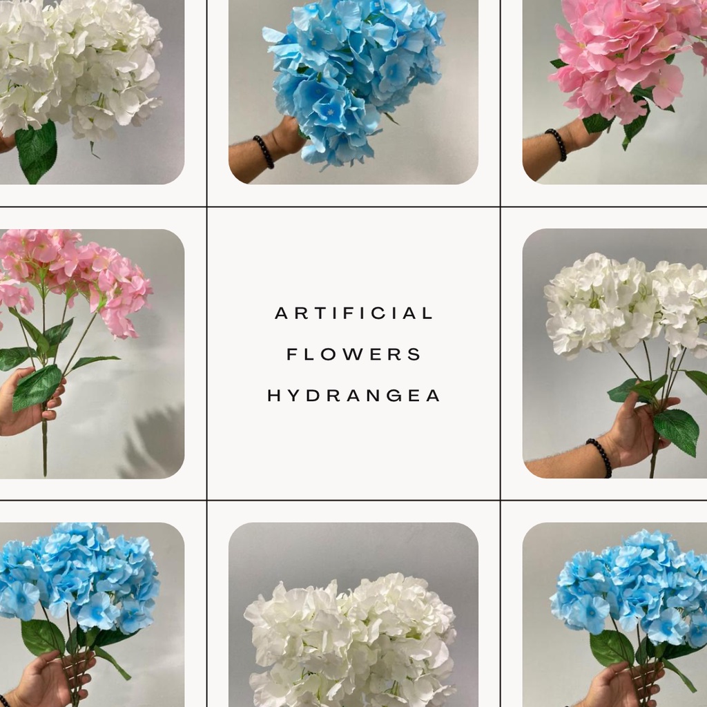 Artificial Flowers - Bunga Artificial Hydrangea