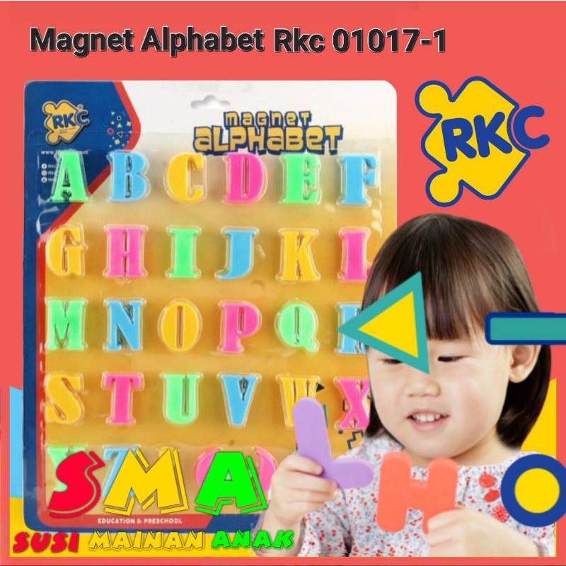 Mainan Angka Huruf Hijaiyah Magnetic