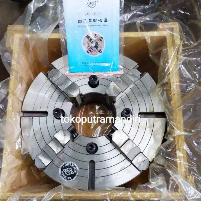 Chuck Bubut 16" 4 Jaw | Claw bubut 4 Jaw | Catok Kepala Bubut 16 Inch selalu promo