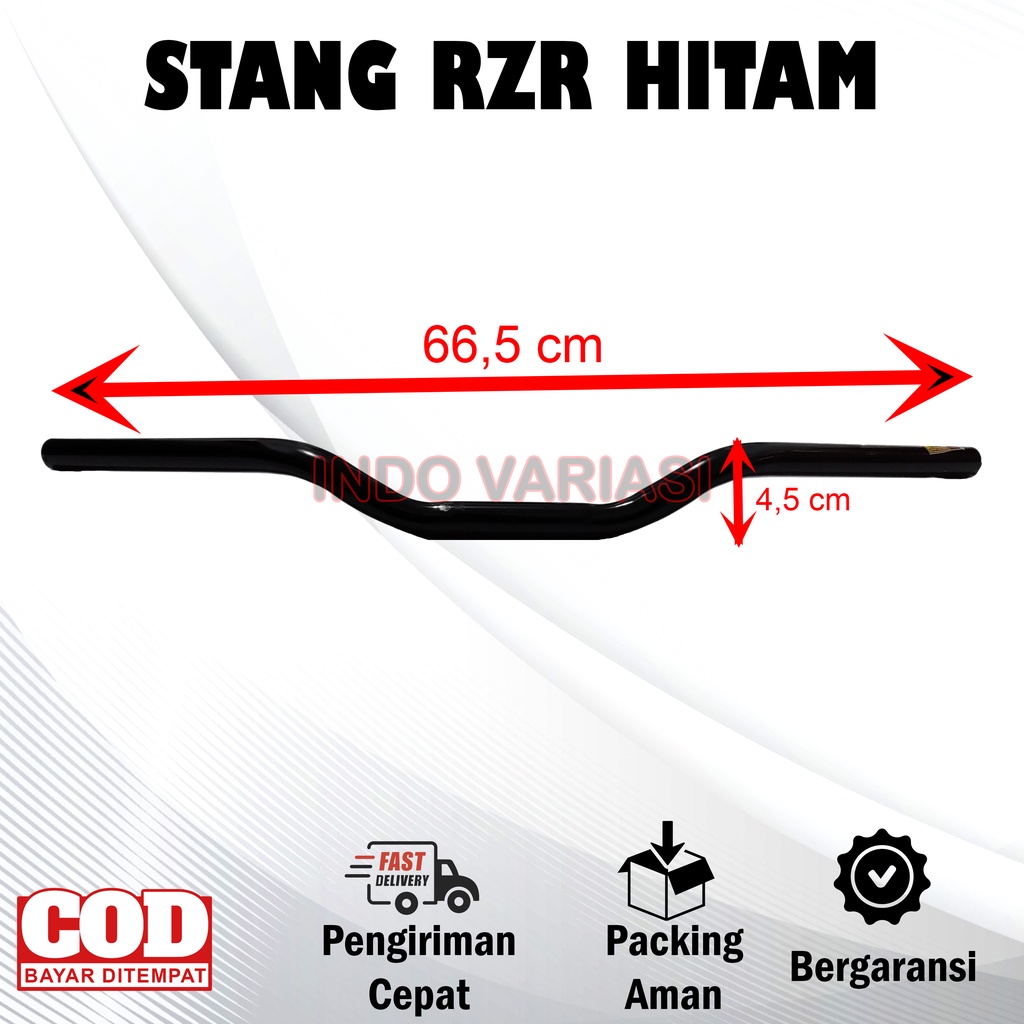Stang RZR Modif Racing Touring Modif Stir Universal Motor Ninja Beat Street PCX Nmax Vixion Dll