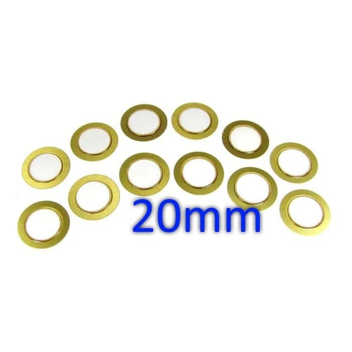 Copper Drum Piezo Elements 20mm Buzzer Sounder Sensor Trigger Disc