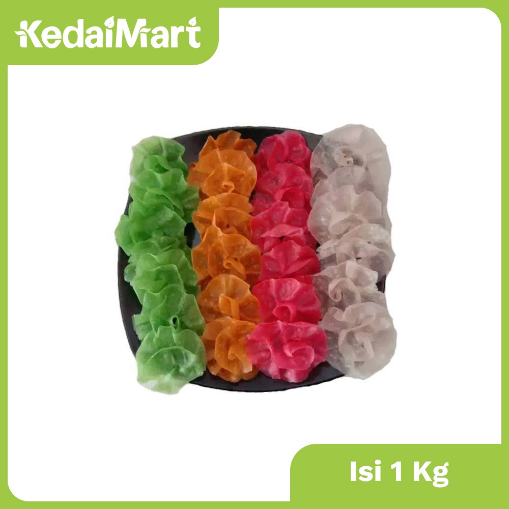 

Kerupuk Bunga Mawar 1 Kg