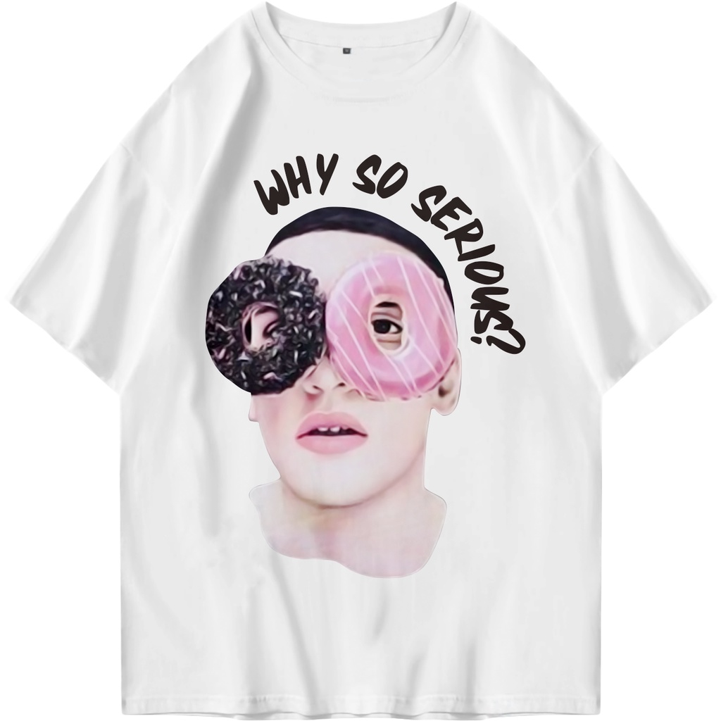 Firstlast Oversized Tshirt Why So Serious | Kaos Oversize Pria dan Wanita