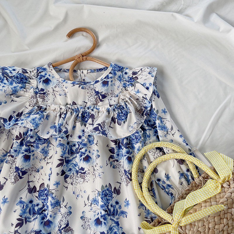 2-6thn | DRESS ANAK KOREA PESTA ELEGAN FORMAL PEREMPUAN MDD MK