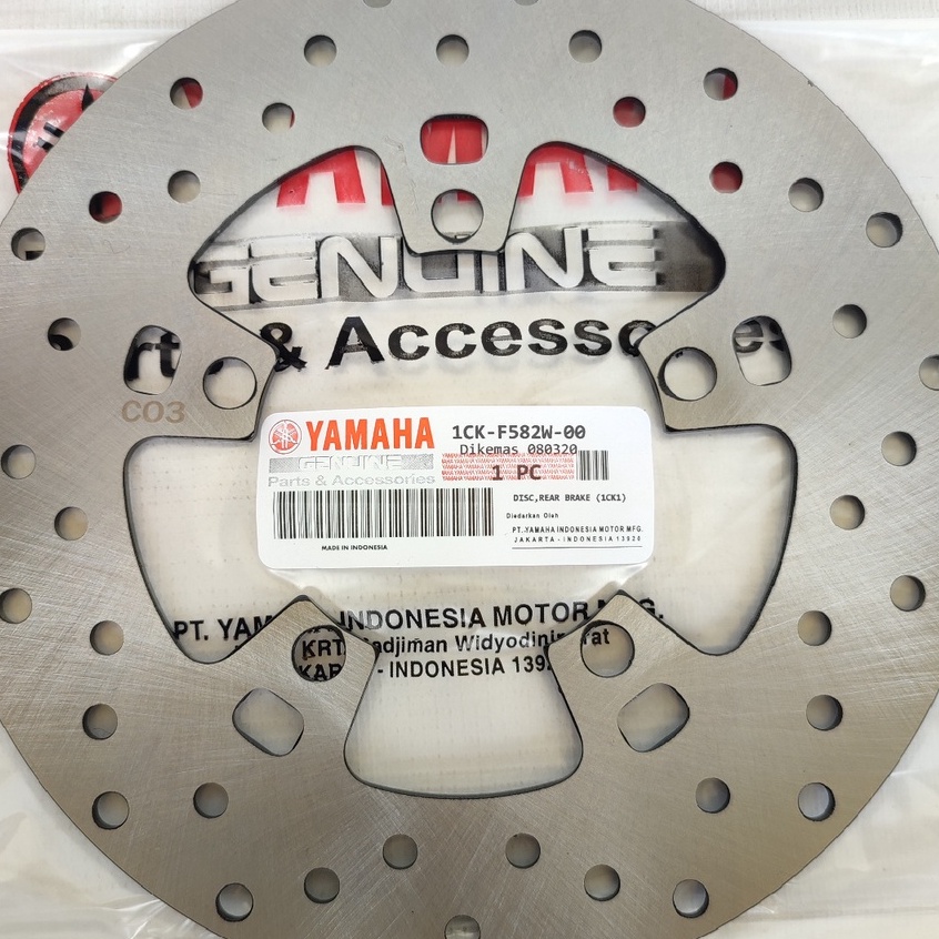 PIRINGAN REM CAKRAM BELAKANG YAMAHA R15 1CK-F582W-00