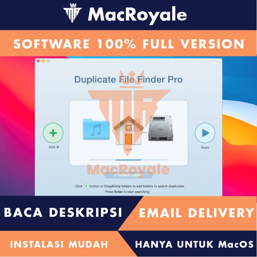 [MacOS] Duplicate File Finder Pro Full Version Lifetime Full Garansi