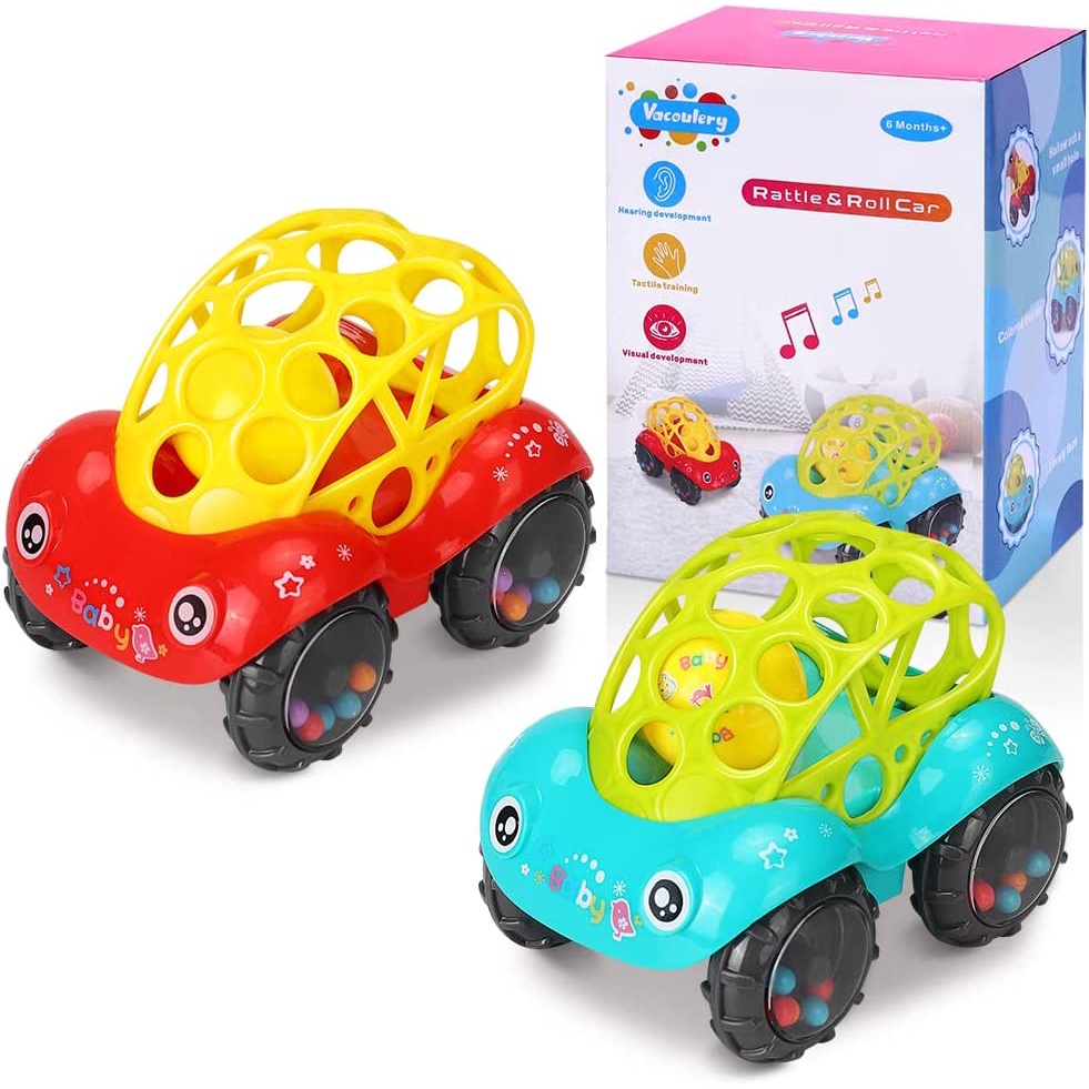 Mainan Mobil Kerincingan Bayi Baby Musik Bunyi Tangan Jingle Goyang Bell Teether Mainan Edukasi Mobil