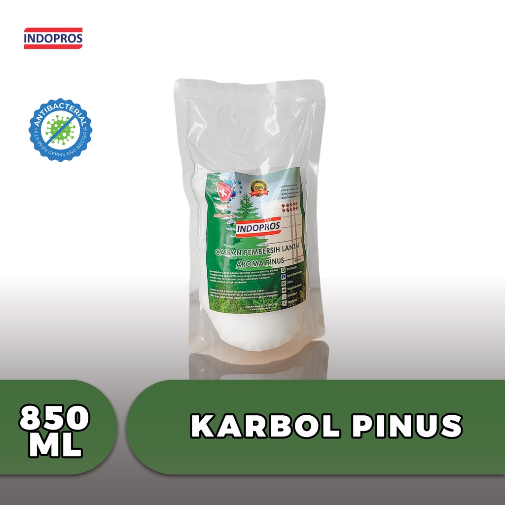 [INDOPROS] Karbol PINUS - ANTI BAKTERI &amp; ANTI VIRUS - 850 ML