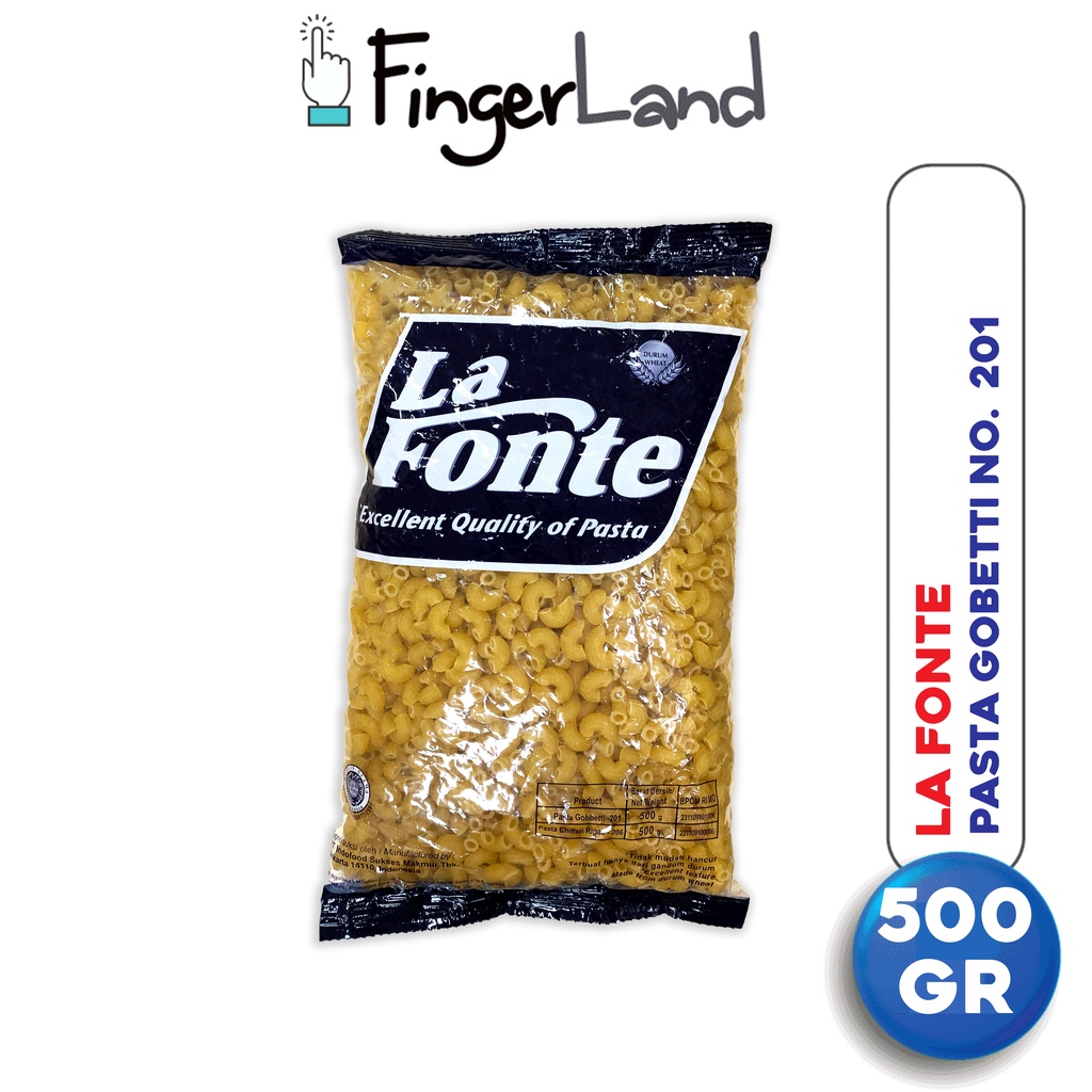 

LA FONTE Pasta-Gobetti no 201 500 Gr Pasta Instan