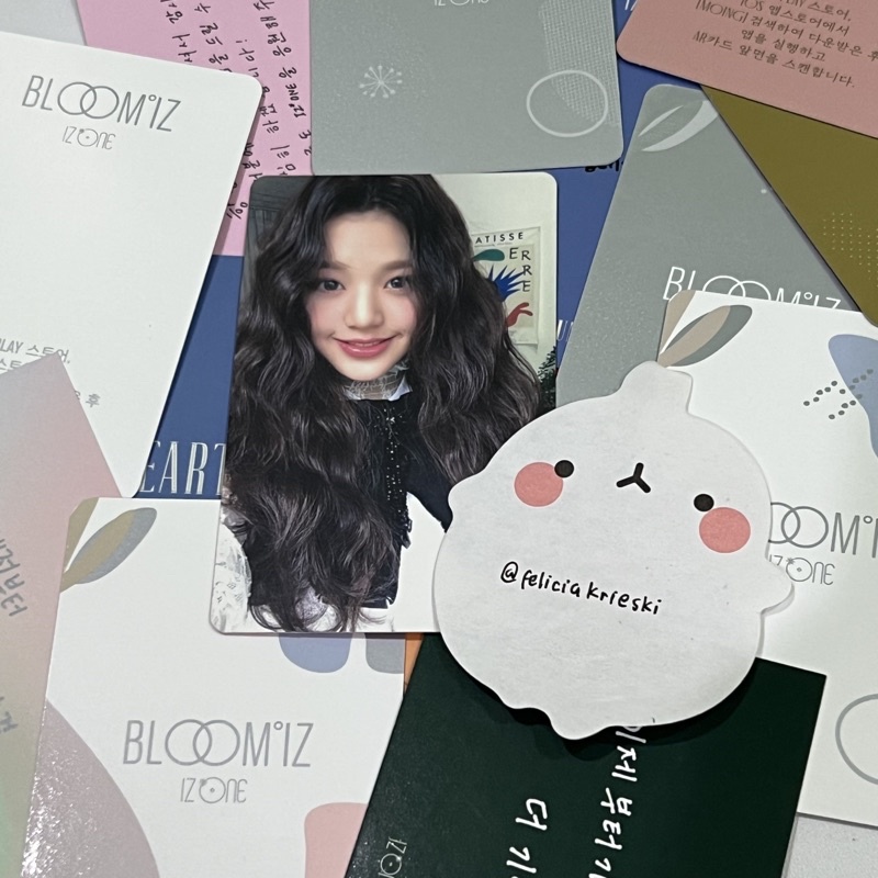 IZ*ONE Wonyoung Color*Iz Photocard