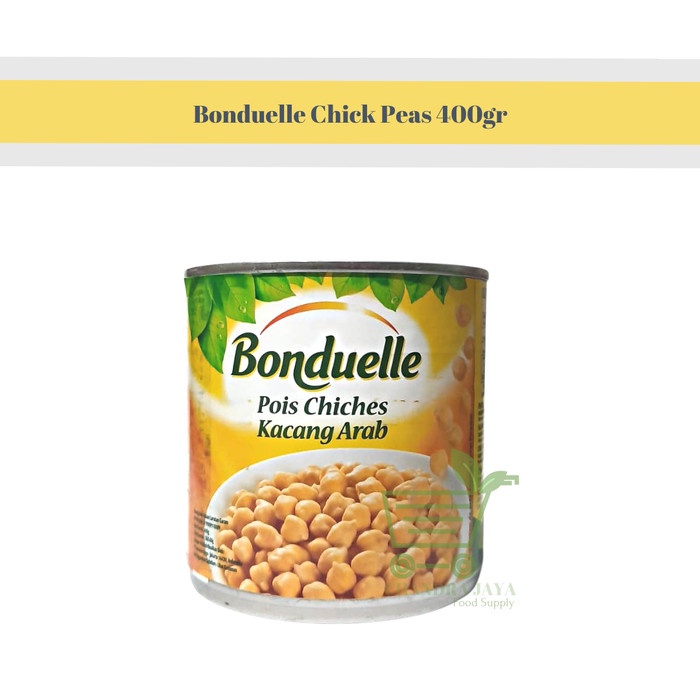 

Bonduelle Pois Chiches 400 gr | Kacang Arab Kaleng | Canned Chick Peas