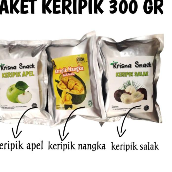 

Hot Deal..!!! PAKET 3 PCS KERIPIK BUAH APEL,NANGKA,SALAK PONDOH (300GR) | KERIPIK BUAH MURAH ド