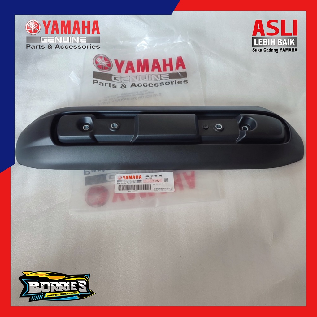 Cover Plastik Tutup Tameng Knalpot Yamaha Mio soul Smile 14D-E4718-00