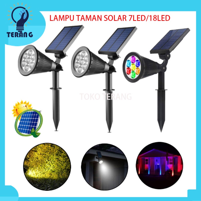 Jual Lampu Taman Tancap Solar Cell Lampu Outdoor Taman Tenaga