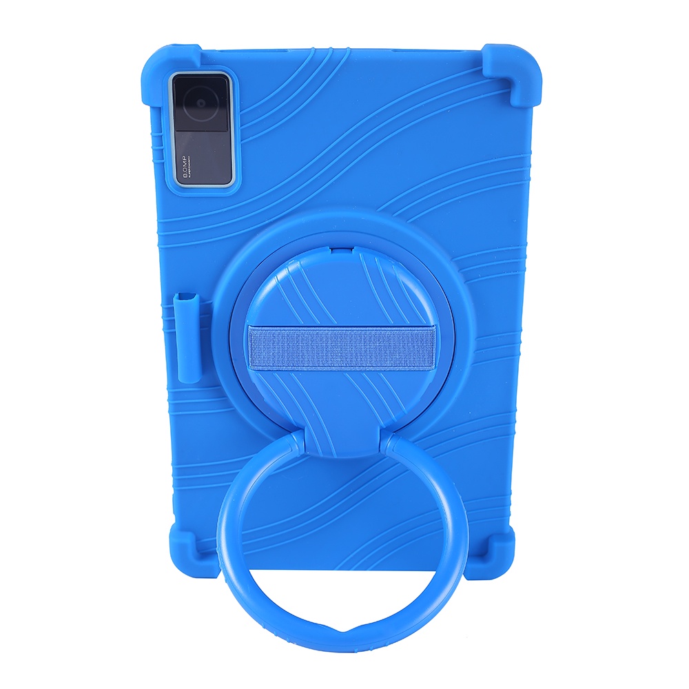 Untuk Xiaomi Redmi Pad (2022) 10.61 &quot;VHU4254IN 5G Fashion Kualitas Tinggi Menebal Shockproof Tablet Casing Pelindung306° Rotating Stand Case Sarung Silicon Lembut