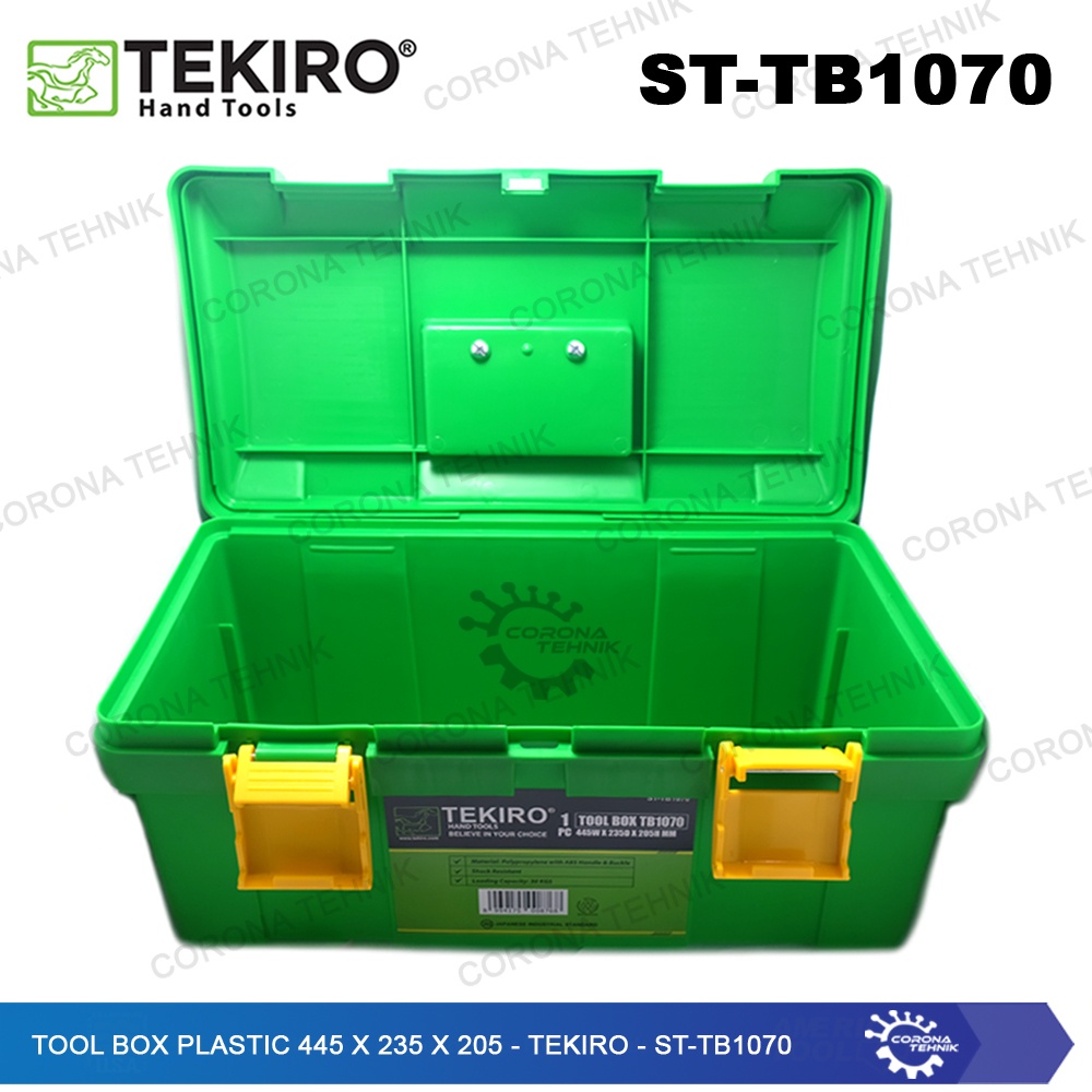 ST-TB1070 - Tool Box Plastic 445x235x205 mm - Tekiro
