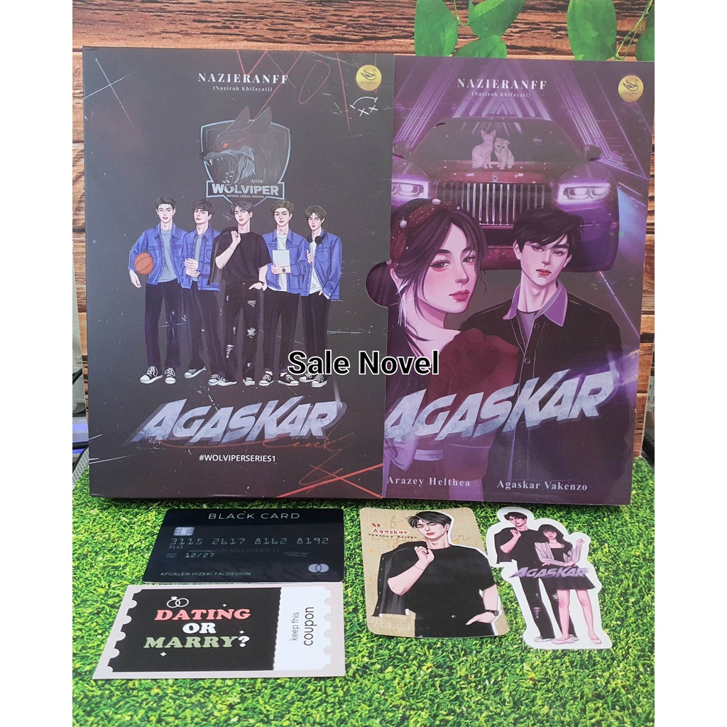 READY Agaskar by Nazieranff NOVEL ORI