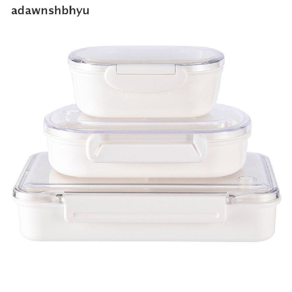 Adawnshbhyu Bento Lunch Box Sekat Bisa Dilepas Kulkas Aman Microwave Penyimpanan Buah ID