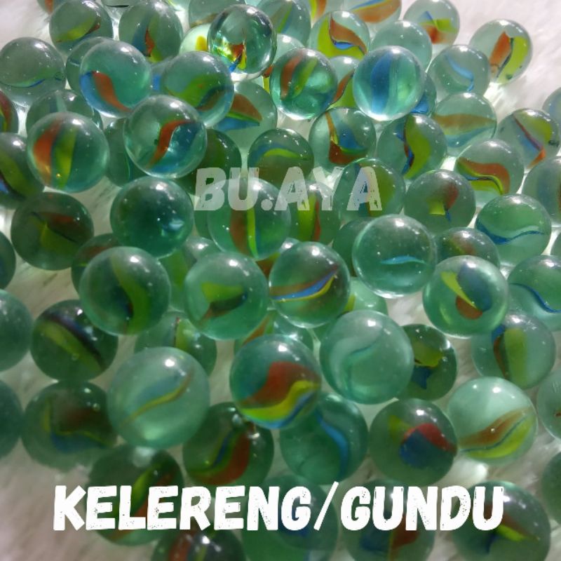 100 gram Kelereng / Gundu / Neker Mainan Jangan Dulu