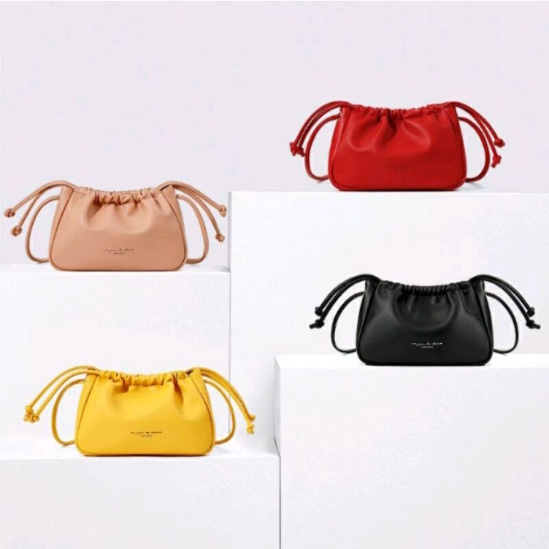 HDS_BAG /  TAS SELEMPANG SERUT TAS SELEMPANG WANITA Tas selempang serut Polos Tas Selempang Wanita Remaja